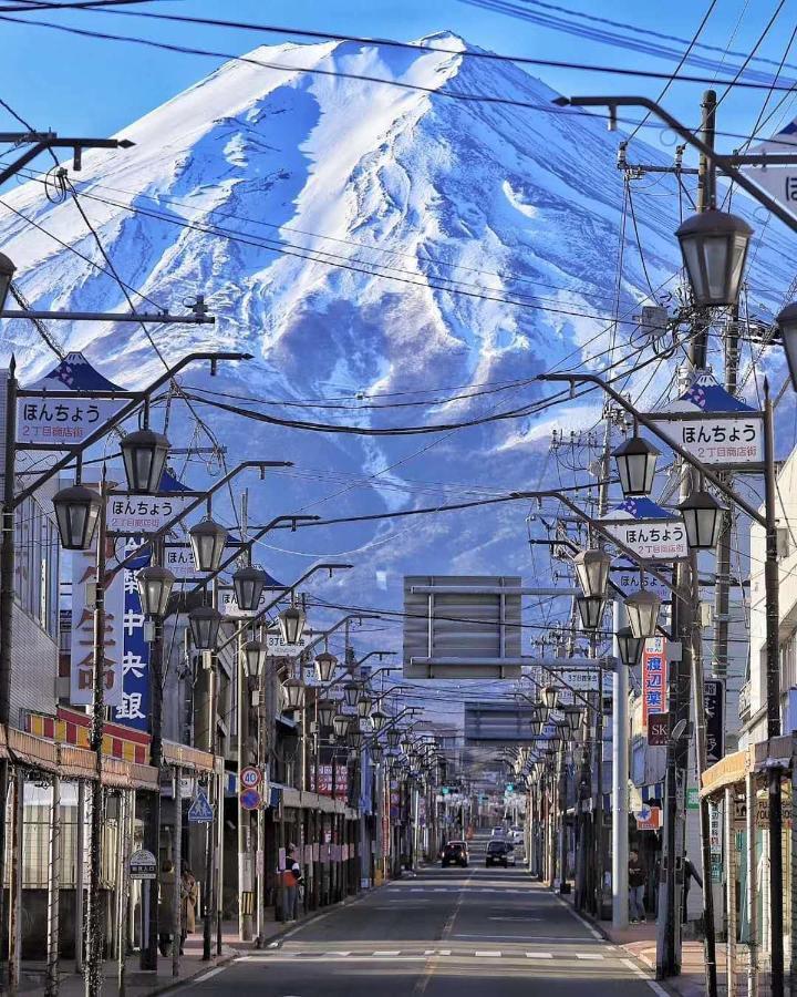 安野月江苑 Anno Gekkouen Fuji Fujiyoshida Exterior foto